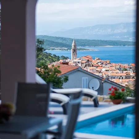 With A Private Pool, Enchanting View, - By Traveler Tourist Agency Id 2122 * Vrbnik (Primorje-Gorski Kotar)
